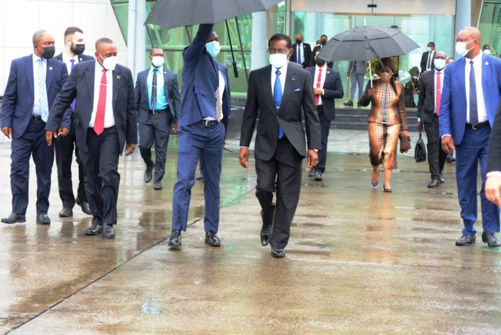 La pareja presidencial viaja a Congo-Brazzaville para la investidura de S.E. Denis Sassou Nguesso