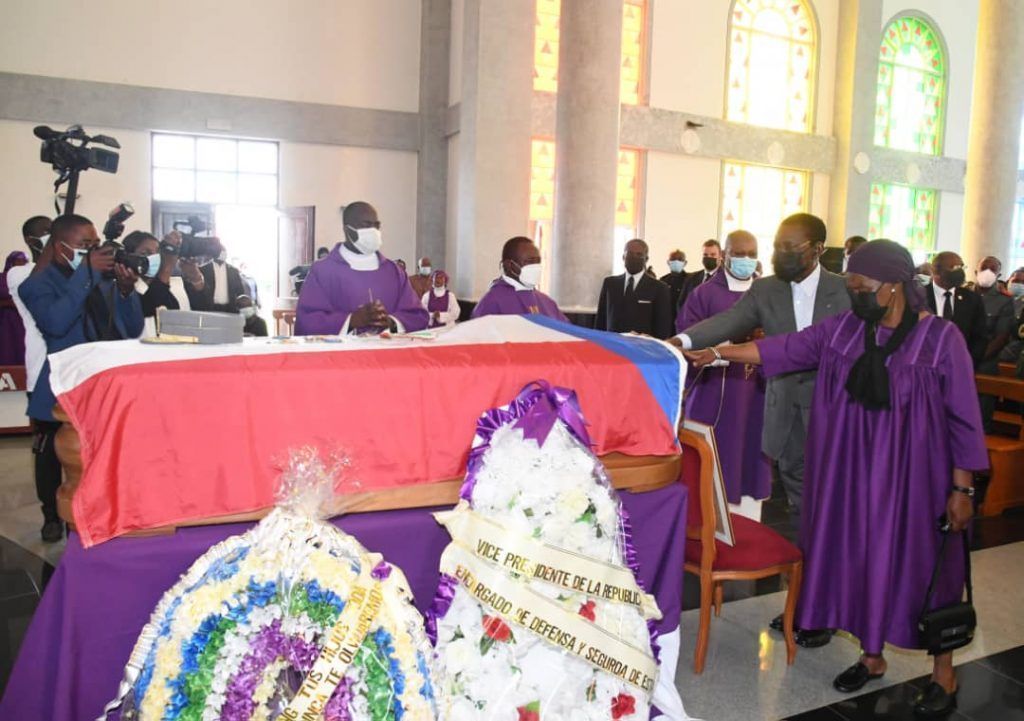Funeral del General de División Pedro Ndong Obiang