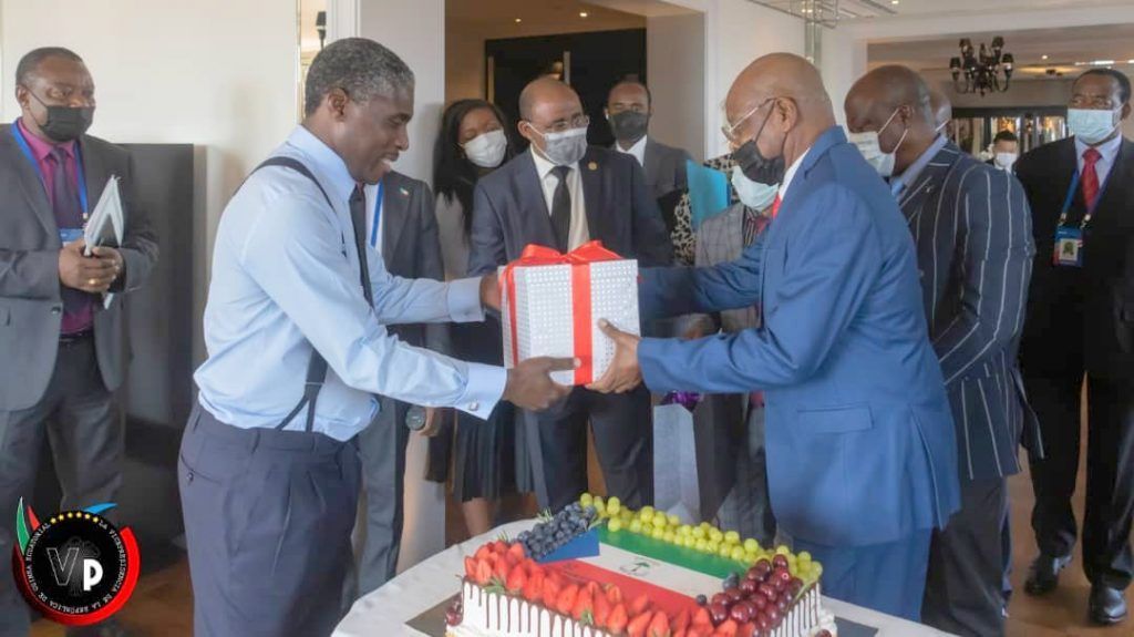 Cumpleaños de Teodoro Nguema Obiang en Moscú