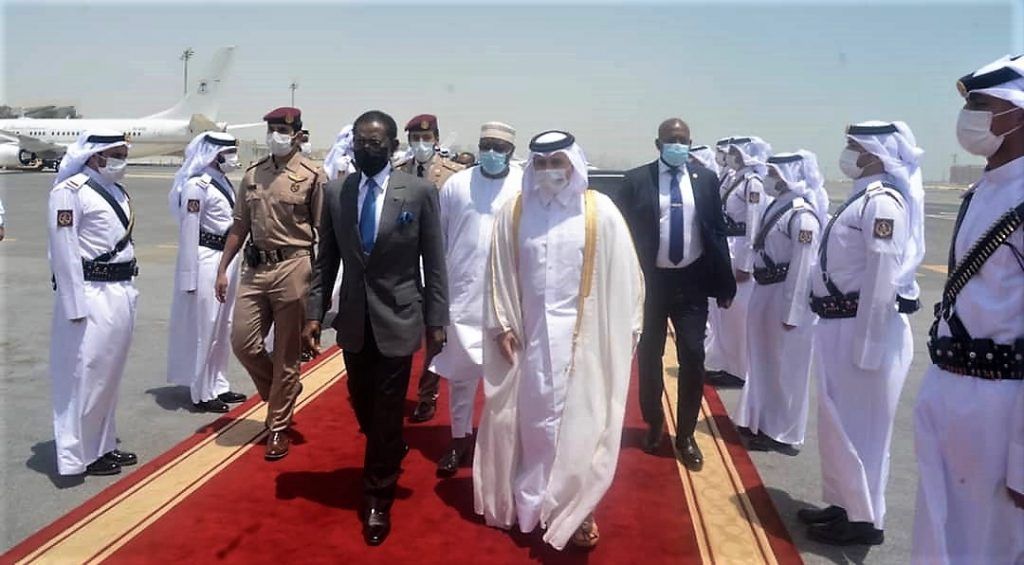 La Pareja Presidencial regresa de Qatar