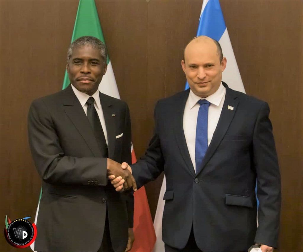 Encuentro del Vicepresidente con el Primer Ministro israelí