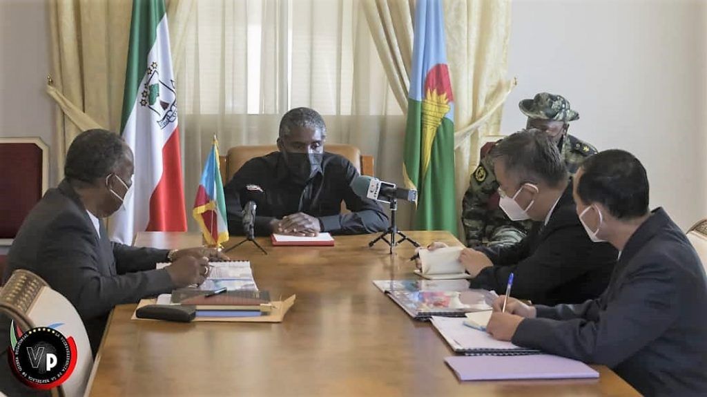 Nguema Obiang Mangue prosigue con los trabajos del Monumento que homenajeará a las víctimas del 7M en Bata
