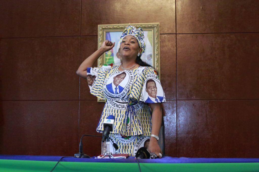 Reunión de la Secretaria General Adjunta Segunda con las militantes y simpatizantes del Partido Democrático de Guinea Ecuatorial
