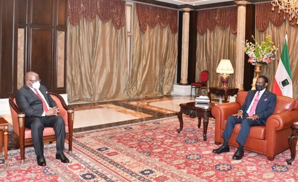 El Presidente concede audiencias al Arzobispo de Malabo y a una delegación de la OEACP