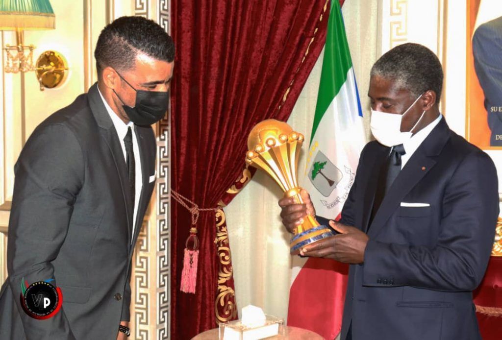 Nguema Obiang Mangue desea que el trofeo de la CAN regrese a Guinea Ecuatorial