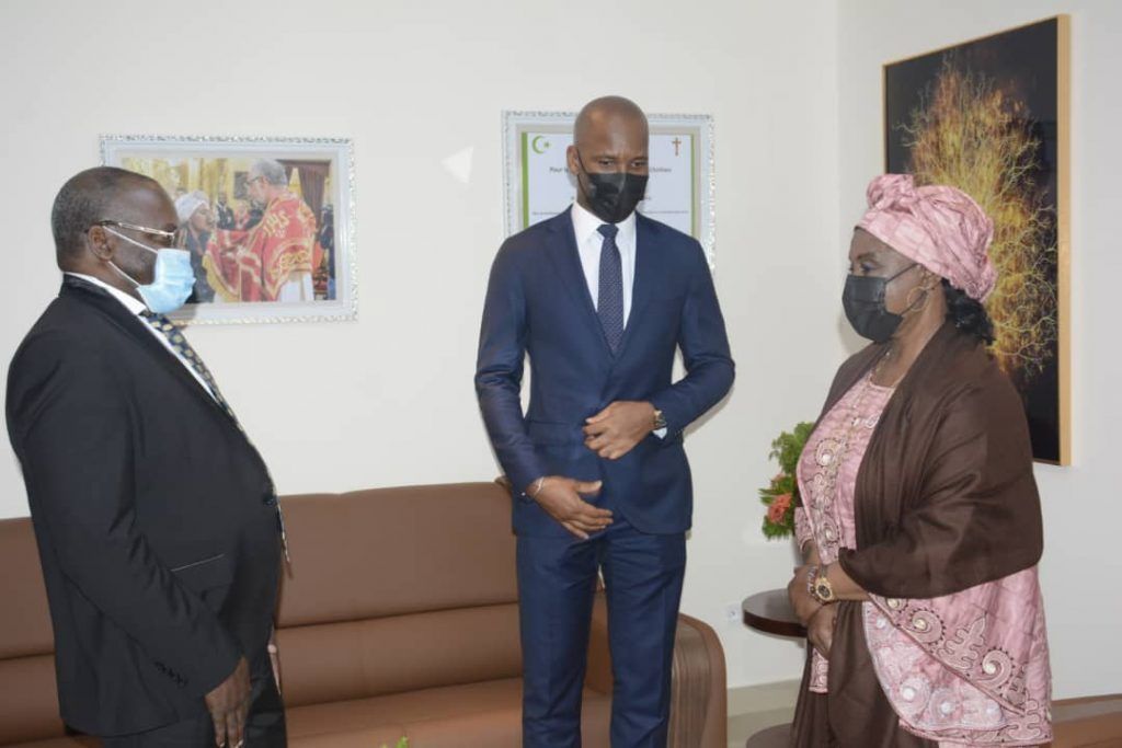 La Primera Dama recibe al nuevo Embajador de Buena Voluntad de la OMS