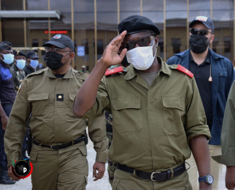 El Vicepresidente visita las instalaciones de la Escuela Superior de Policía Diosdado Nguema Eyi