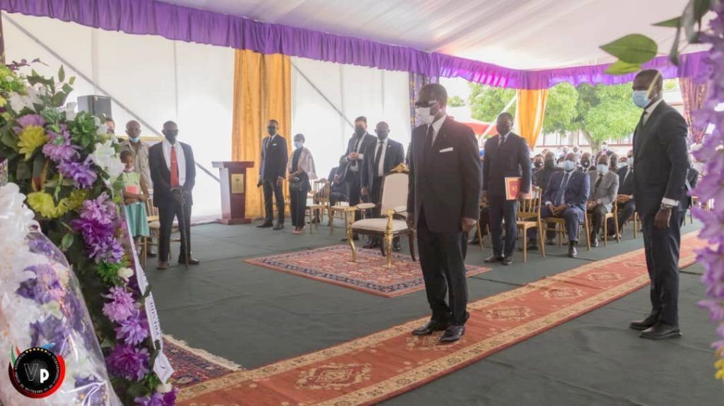 S.E. Nguema Obiang Mangue representa al Jefe de Estado en el funeral del senador Santiago Hinestrosa