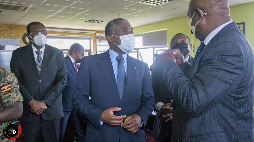 Despedida del Vicepresidente en Uganda