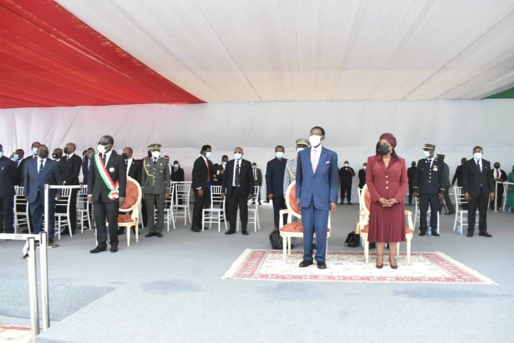 Su Excelencia Obiang Nguema Mbasogo preside el primer aniversario de la conmemoración del 7M en Bata