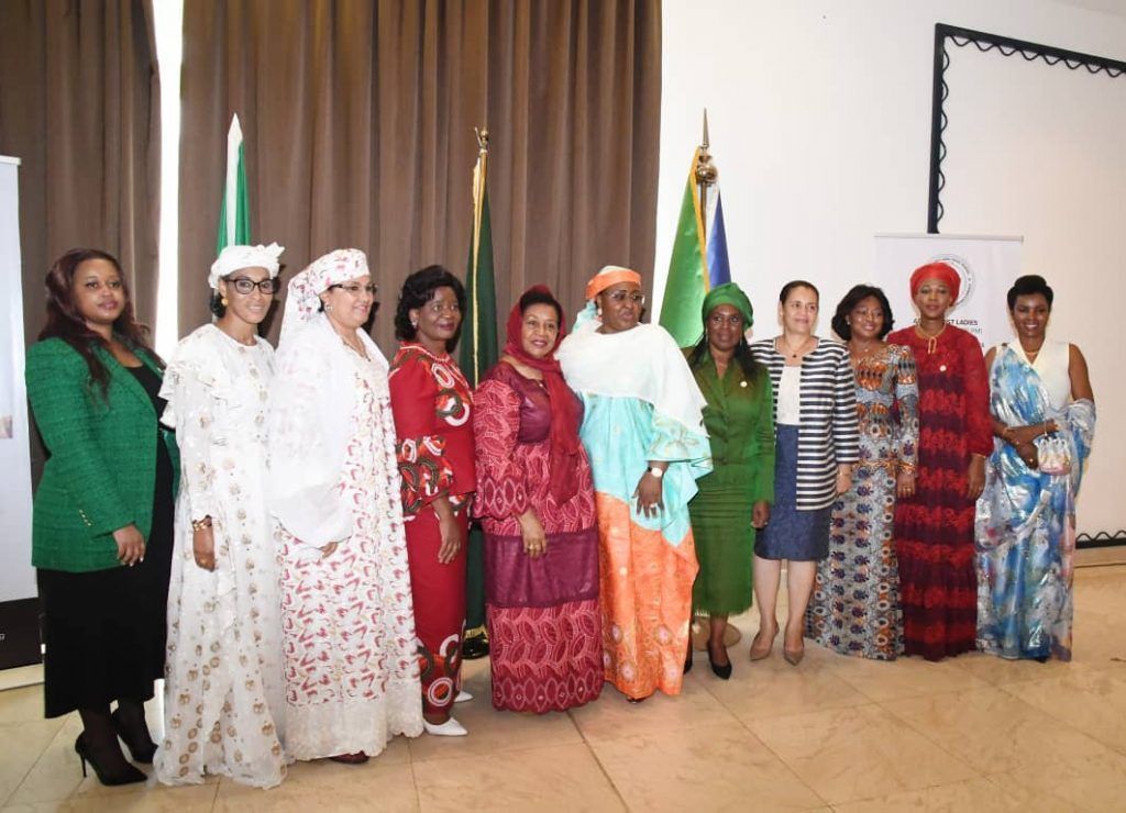Actividades de las Primeras Damas en Malabo