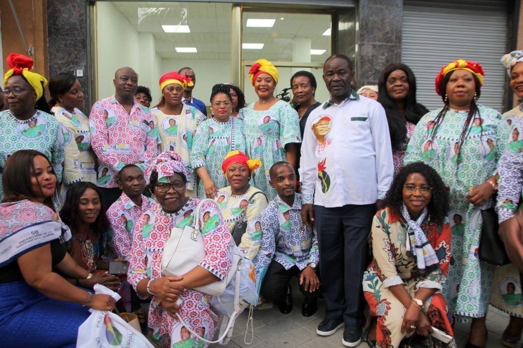 Inauguración de la Asociación de los Pueblos de Guinea Ecuatorial en Madrid