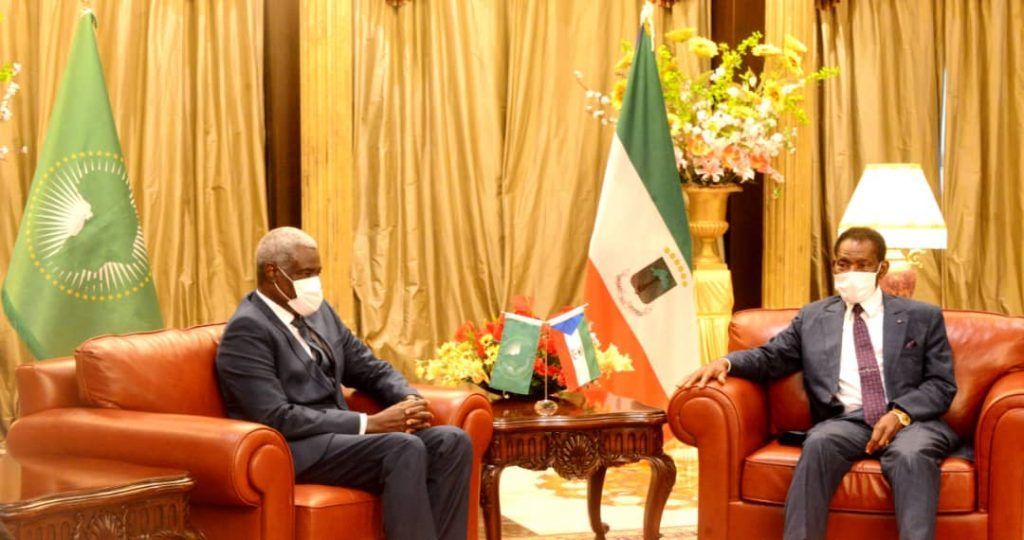 El Presidente de la Comisión de la Unión Africana asiste a los actos del 12-O
