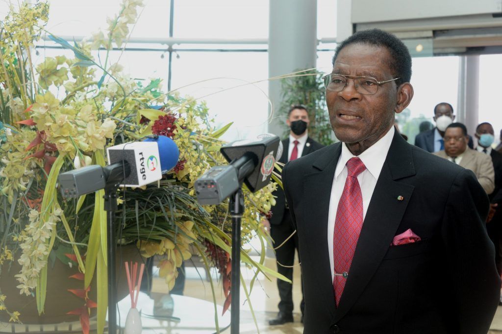 Regreso de la pareja presidencial a Malabo
