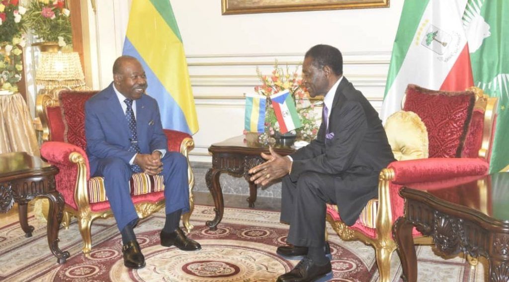 Encuentro entre los Presidentes de Guinea Ecuatorial y Gabón