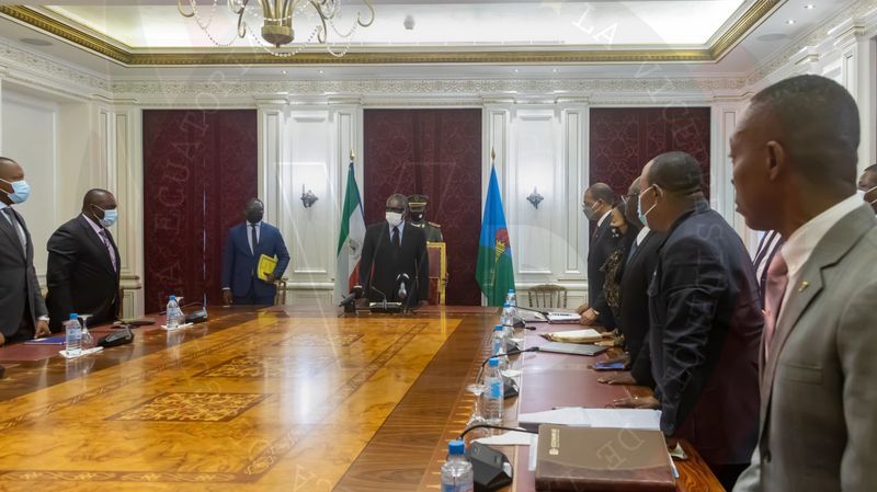 S.E. Nguema Obiang Mangue autoriza la compra de productos alimenticios para los habitantes de las zonas rojas