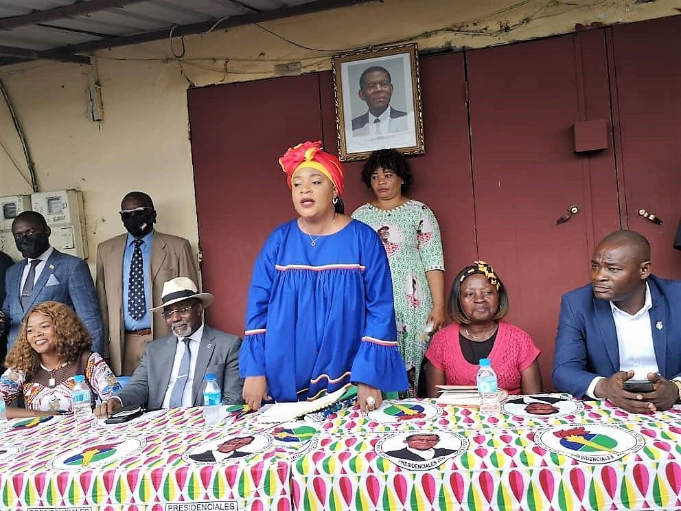Judith Nfono Ngomo inicia una gira por los mercados