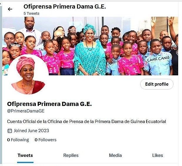 Se inauguran las nuevas Redes Sociales de la Oficina de Prensa de la Primera Dama de Guinea Ecuatorial