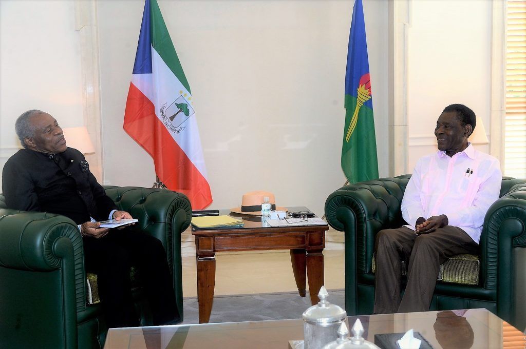 Audiencia con el Presidente de la Comisión de la CEMAC