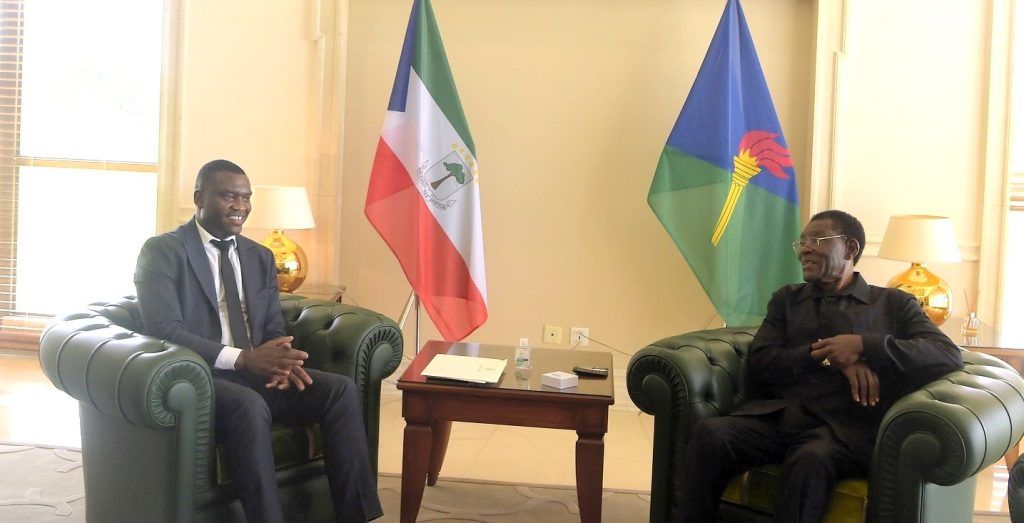 El Jefe de Estado recibe al Presidente de la Comisión de la CEEAC y al enviado especial del Presidente de Sudáfrica