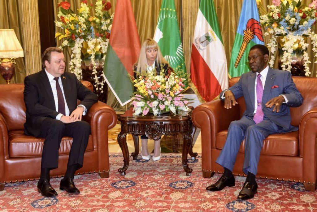 Guinea Ecuatorial tiene intención de profundizar la cooperación con Bielorrusia