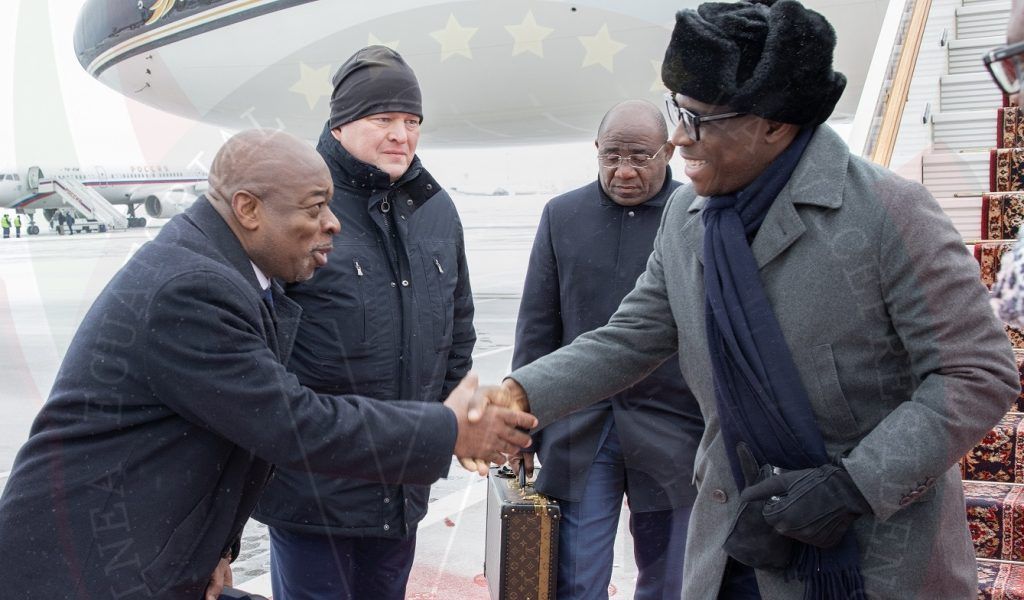 S.E. Nguema Obiang Mangue llega a Moscú para reforzar la cooperación técnico militar