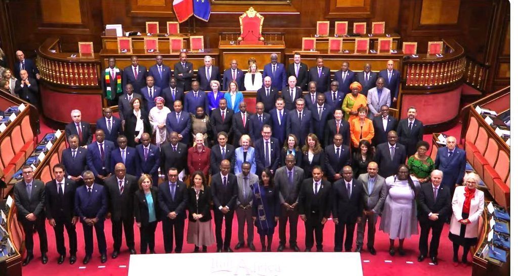El Vicepresidente en la Cumbre Italia-África