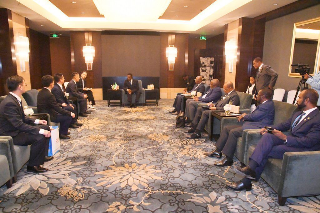 Audiencias presidenciales con firmas chinas dispuestas a invertir en Guinea Ecuatorial