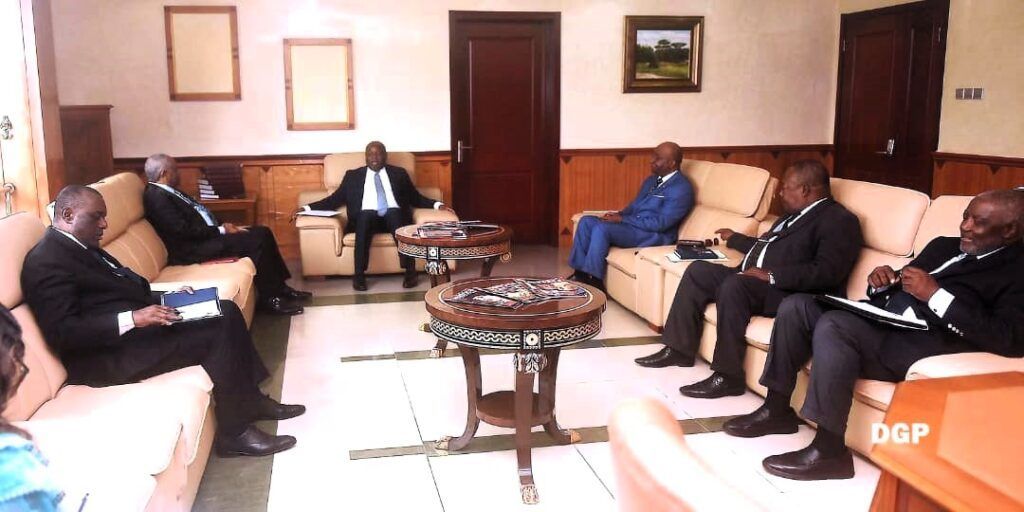 Audiencia del Primer Ministro con el Presidente de la Comisión de la CEMAC