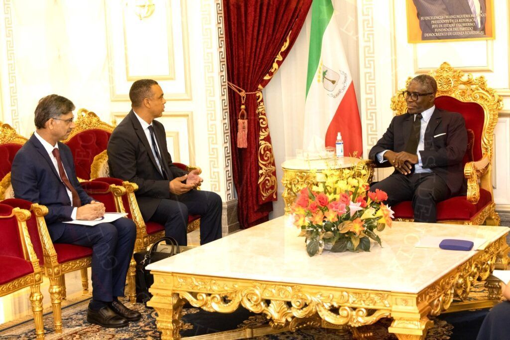El Vicepresidente recibe al Presidente de Martínez Hermanos