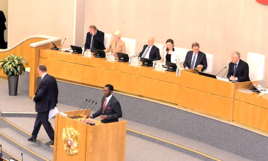 Discurso del Presidente de la República en la Duma Estatal de Rusia