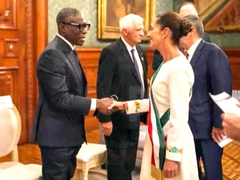 S.E. Nguema Obiang Mangue asiste a la Investidura de la Presidenta de México