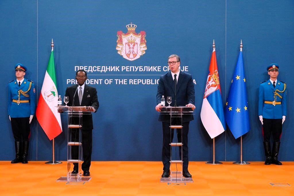 Los Presidentes de Guinea Ecuatorial y Serbia se comprometen a reforzar las relaciones entre ambos Estados