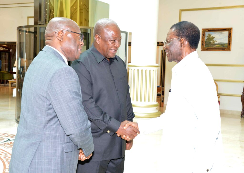 Visita del Presidente electo de Ghana, S. E. John Dramani Mahama