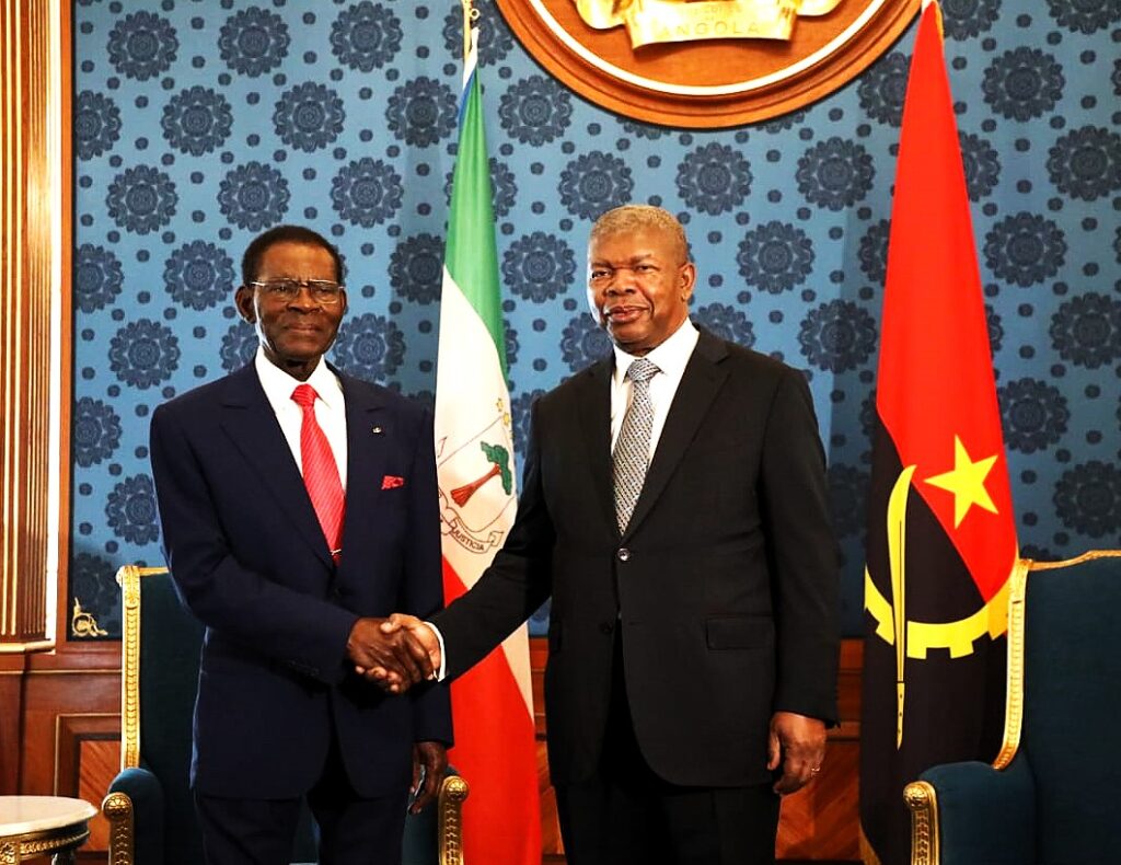 Encuentro entre los Presidentes de Guinea Ecuatorial y Angola