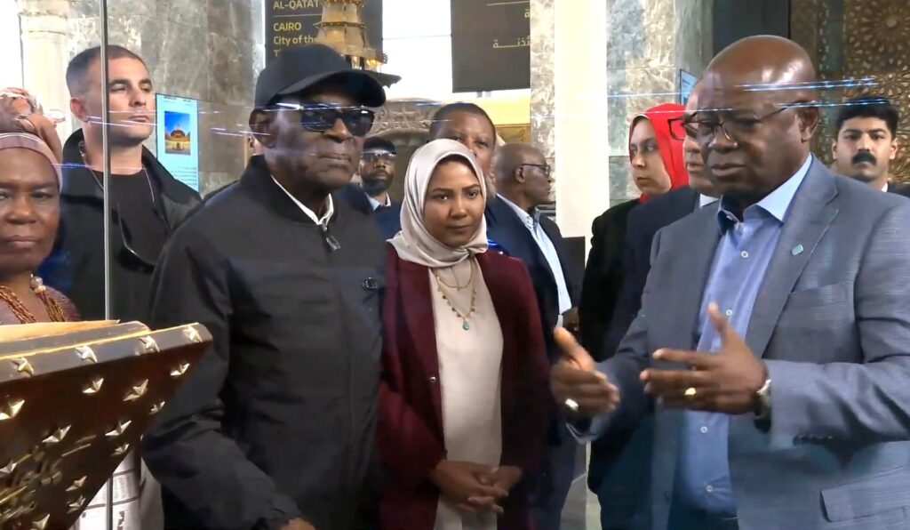 Visitas de la Pareja Presidencial en El Cairo