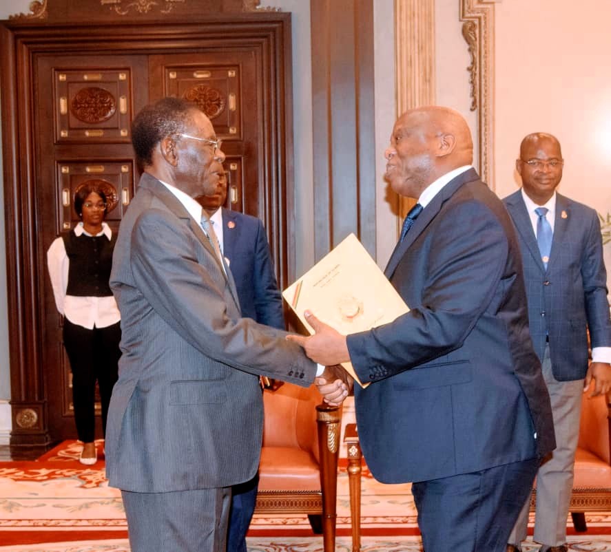 Audiencia presidencial con el Ministro de Exteriores de la República de Guinea