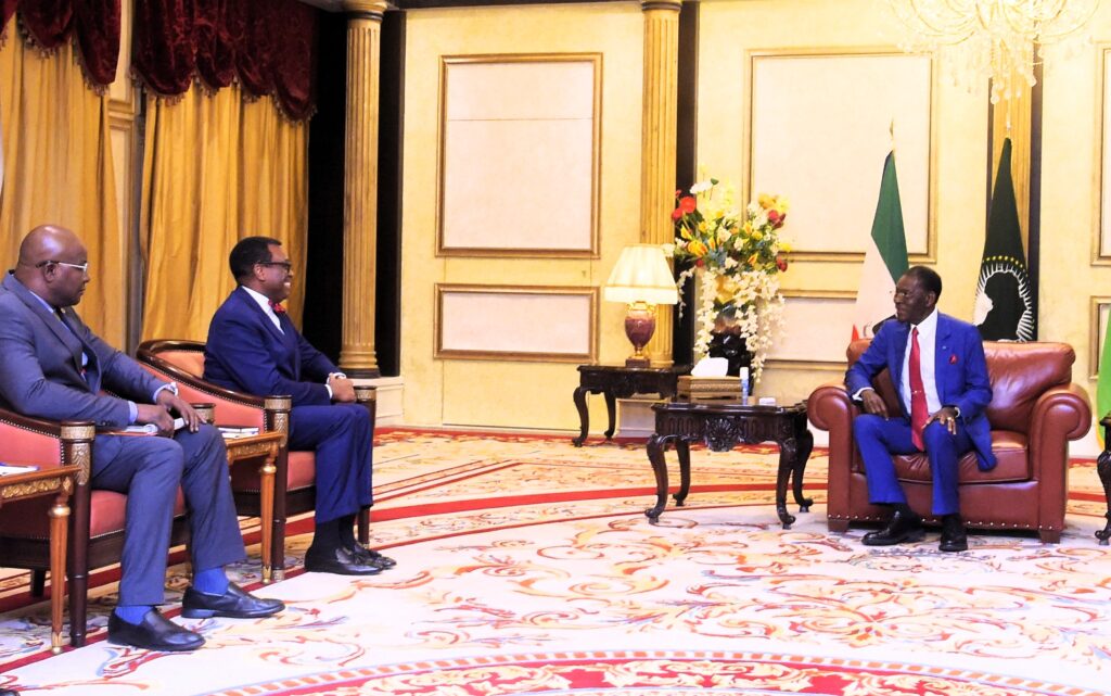 El Presidente recibe a Akinwumi Adesina, Presidente del Banco Africano de Desarrollo