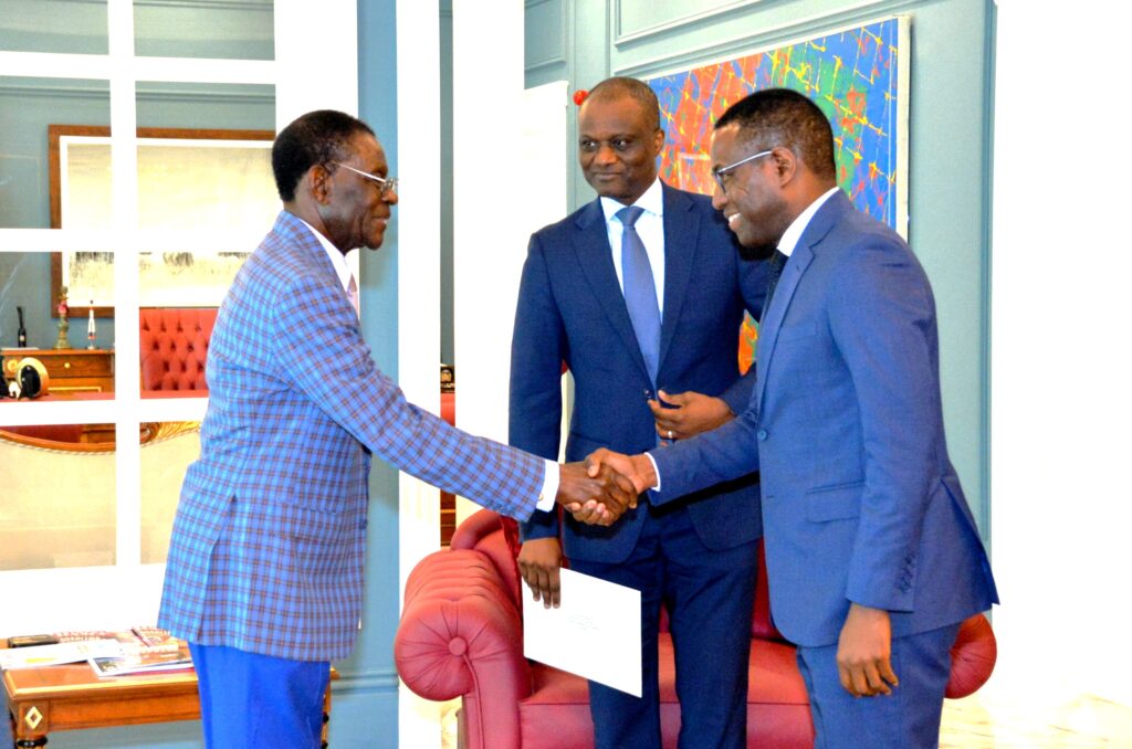 Audiencia Presidencial con el enviado especial de Senegal