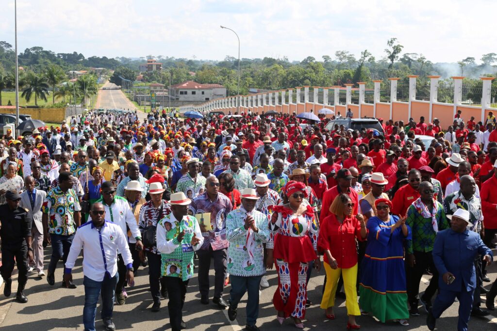 Ebibeyin supera todas las expectativas al recibir al Secretario General