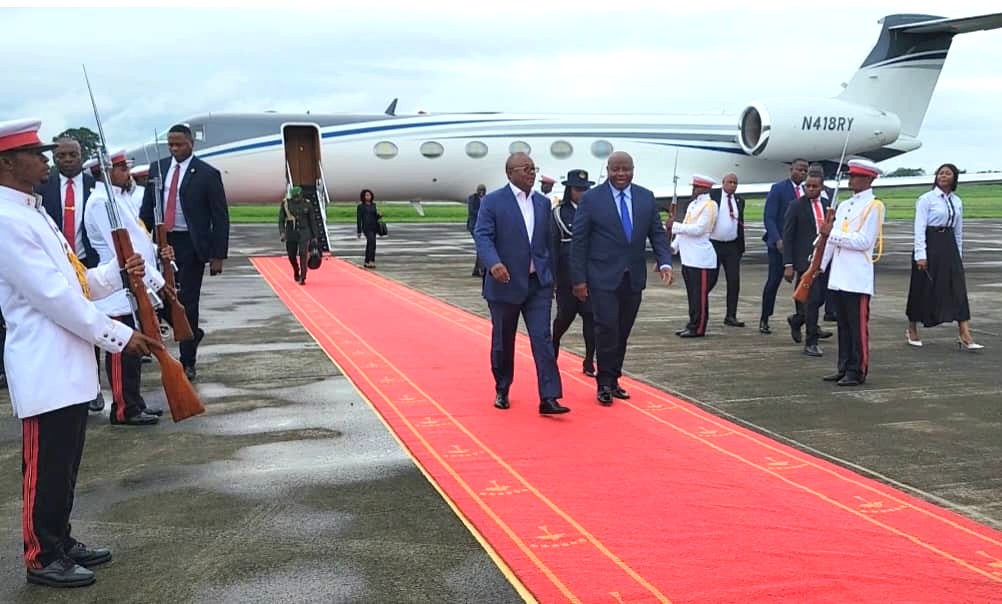 El Primer Ministro recibe al Presidente de Guinea Bissau S.E. Umaru Sissoco Embaló