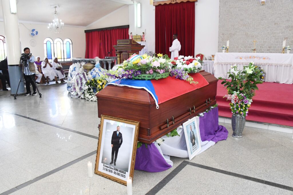 Funeral por Germán Ekua Sima Abaga