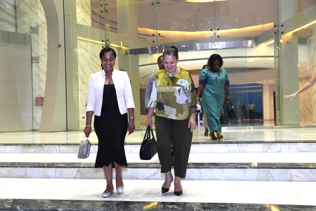 Llega a Mongomo Doña María de Fátima Vila Nova, Primera Dama de Sao Tomé y Príncipe