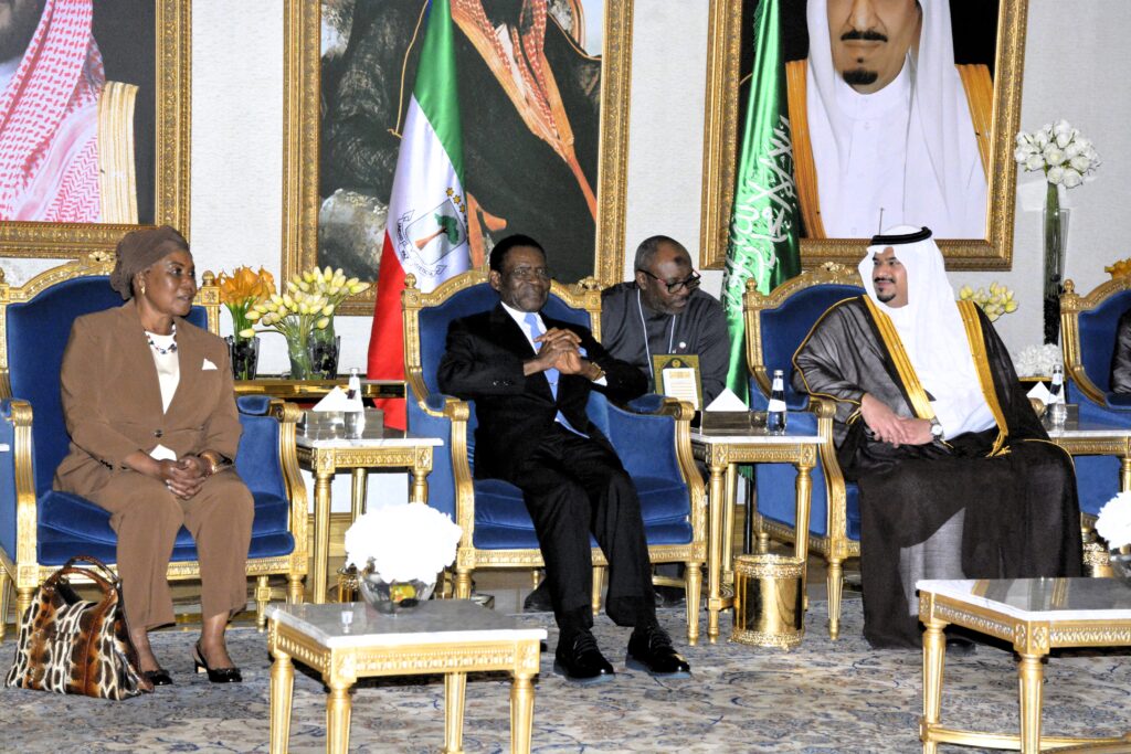 Llegada de la Pareja Presidencial a Arabia Saudí