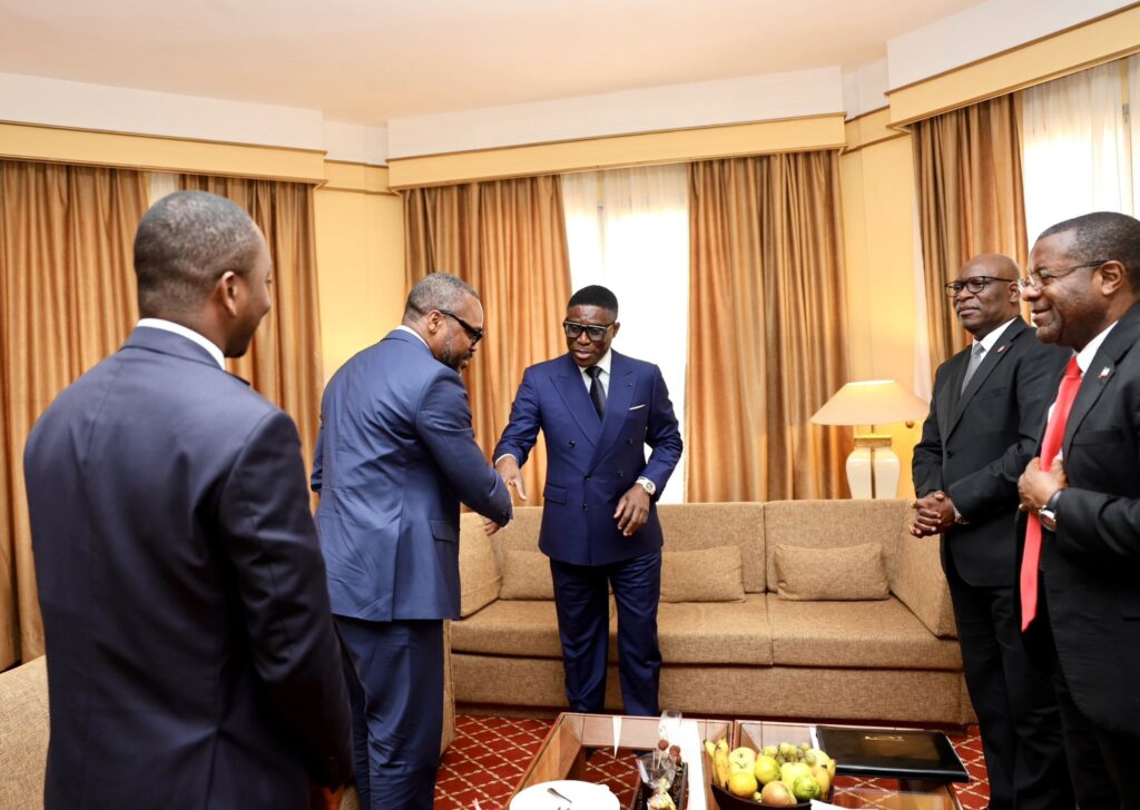 Nguema Obiang Mangue felicita a BANGE por su efectividad en los mercados financieros extranjeros