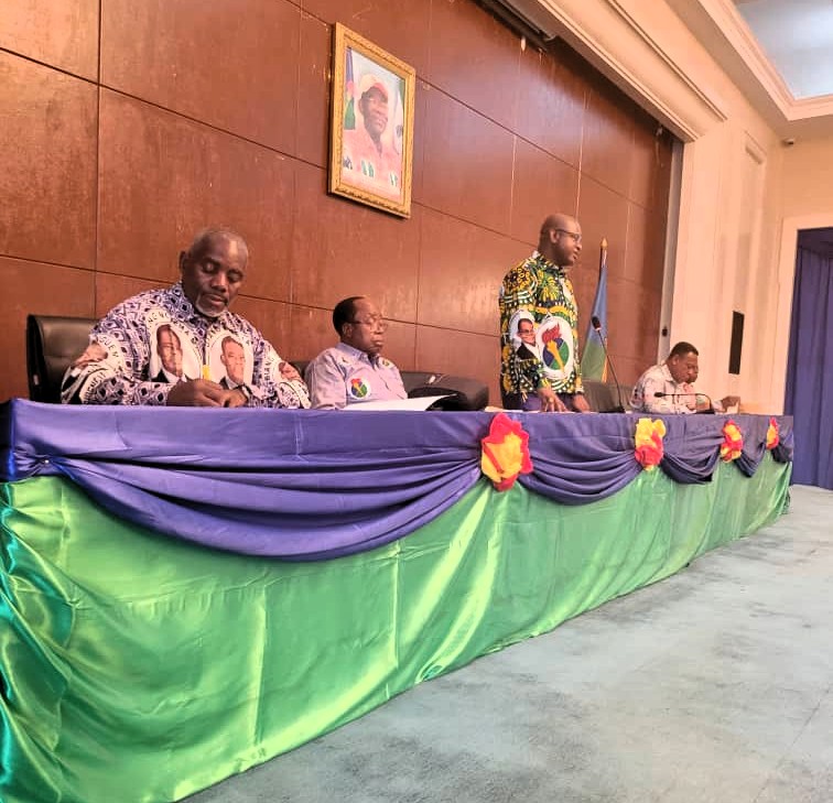 Presentación de la Nueva Estructura de la Comisión Distrital de Seguimiento de Ebibeyin