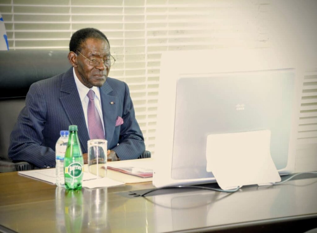 El Presidente participa en la Conferencia virtual de la CPLP sobre Guinea-Bissau