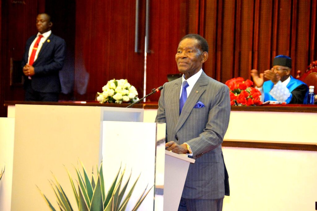 Mensaje del Presidente Obiang Nguema Mbasogo en la ceremonia de apertura del Año Judicial 2026
