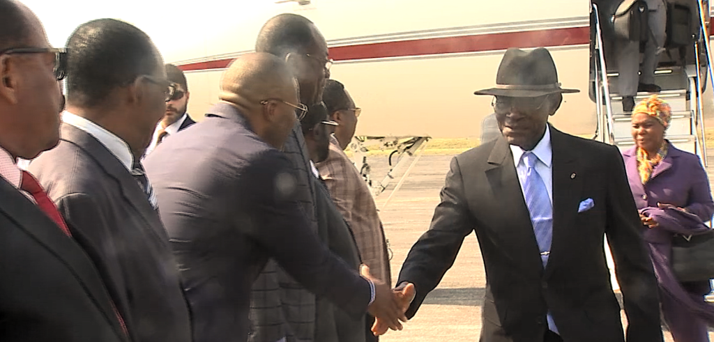 Regreso a Malabo de la Pareja Presidencial tras una intensa agenda en Mongomo
