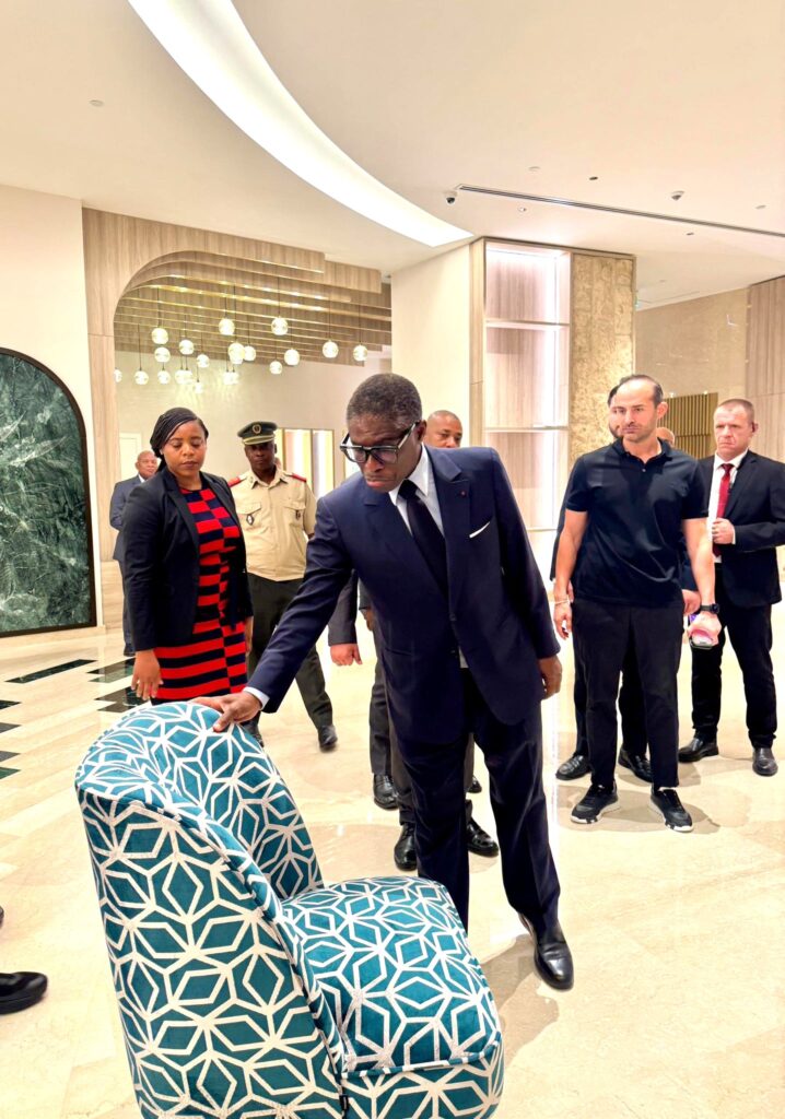 El Vicepresidente realiza una inspección sorpresa al nuevo Sofitel Presidencial